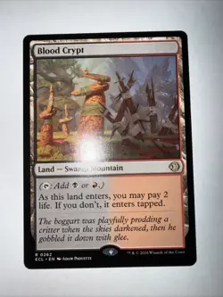 Blood Crypt Lorwyn NM Land Rare Magic The Gathering - Image 1