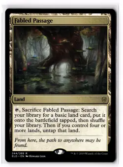 Fabled Passage 244 Throne of Eldraine Normal NM - Image 1