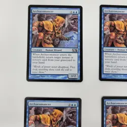 4x MTG Archaeomancer Magic 2014 43/249 Regular Common Near Mint x4 - Image 2