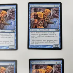 4x MTG Archaeomancer Magic 2014 43/249 Regular Common Near Mint x4 - Image 3