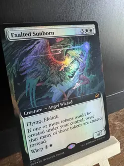 MTG Edge Of Eternities (EOE) Exalted Sunborn Extended Art 0318 Mythic Foil - Image 3