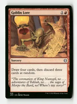 Goblin Lore - Jumpstart - #328 - Non-Foil - NM - MTG - Image 1