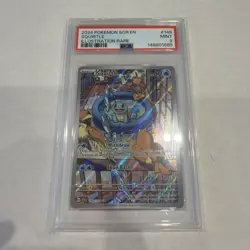 PSA 9 2024 POKEMON SCR EN-STELLAR CROWN #148 SQUIRTLE ILLUSTRATION RARE - Image 1
