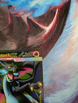 Pokemon Mega Charizard X ex Ultra Rare Full Art Holo Phantasmal Flames #109/094 - Image 2