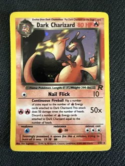Dark Charizard - 4/82 - Pokemon TCG: Team Rocket - Holo Rare - Near Mint - Image 1