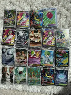 Pokemon 50 Fullart Karten, Diverse Sets, Near Mint, Alle In Sleeve + Toploader - Image 1