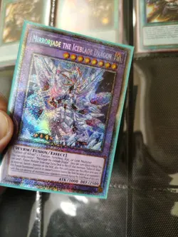 Mirrorjade the Iceblade Dragon PHHY-EN100 Starlight Rare Yugioh 1st Ed. - Image 1