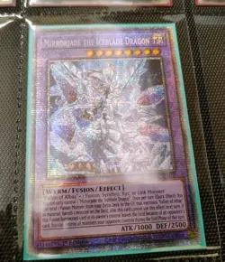 Mirrorjade the Iceblade Dragon PHHY-EN100 Starlight Rare Yugioh 1st Ed. - Image 2
