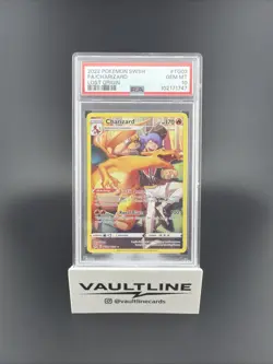 2022 POKEMON SWORD & SHIELD LOST ORIGIN #TG03/TG30 CHARIZARD PSA 10 - Image 1