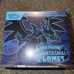Pokemon TCG Mega Evolution Phantasmal Flames Elite Trainer Box - Image 1