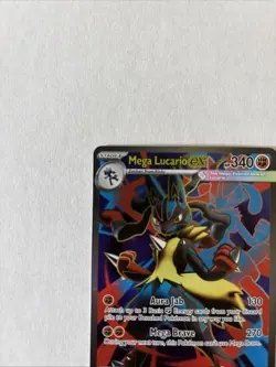 Pokemon - Mega Lucario ex 160/132 Mega Evolution - Ultra Rare Full Art - NM - Image 5