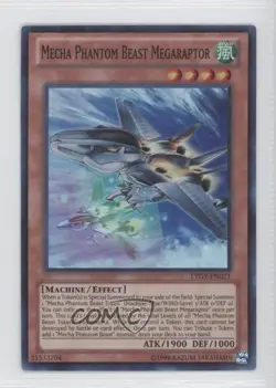 Mecha Phantom Beast Megaraptor Unlimited YuGiOh Lord of the Tachyon Galaxy - Image 1