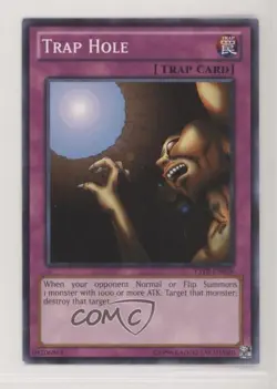 Trap Hole Unlimited YuGiOh Starter Deck: Yugi Reloaded #YSYR-EN038 - Image 1
