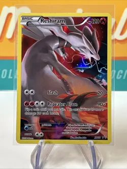 Reshiram XY74 Full Art Black Star Promo Pokemon TCG 2015 XY Promos HP - Image 3