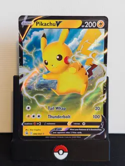 Pokemon TCG Pikachu V 086/264 Pokemon Fusion Strike - Image 1