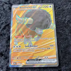 Bouffalant ex (Full Art) SV: White Flare 162/086 Pokemon Ultra Rare NM/M - Image 3