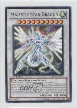 Majestic Star Dragon 1st Ed. YuGiOh Yusei Fudo 3 Duelist Pack #DP10-EN017 - Image 1