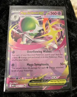Mega Gardevoir EX 060/132 Mega Evolution Double Rare Pokemon TCG NM/M - Image 2