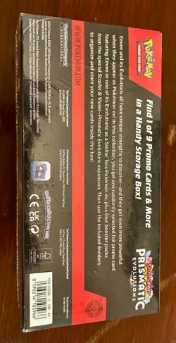 Pokemon TCG Scarlet and Violet Prismatic Evolutions Surprise Box SEALED - Image 2