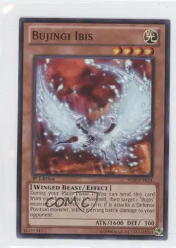 Bujingi Ibis 1st Ed. YuGiOh Shadow Specters #SHSP-EN024 - Image 1