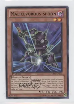 Malicevorous Spoon 1st Ed. YuGiOh Shadow Specters #SHSP-EN003 - Image 1