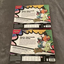 Pokemon Ascended First Partner Heroes Deluxe Pin Collection Sealed x2 - Image 2