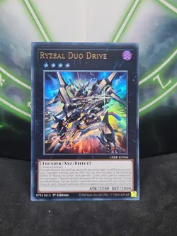 Yugioh Ryzeal Duo Drive CRBR-EN006 Ultra Rare 1st Edition NM - Image 1
