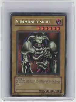 Summoned Skull - BPT-002 - Yugioh TCG - Secret Rare - Limited Edition- HP - Image 1