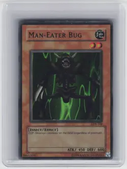 Man-Eater Bug - LOB-108 - Yugioh TCG - Super Rare - Unlimited - LP - Image 1