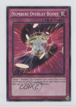 Numbers Overlay Boost 1st Ed. YuGiOh Shadow Specters #SHSP-EN071 - Image 1