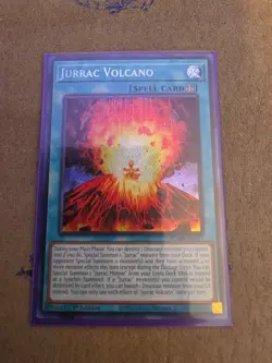 Jurrac Volcano BLMM-EN019 Battles of Legend Monster Mayhem 1st Edition Yu-Gi-Oh! - Image 1