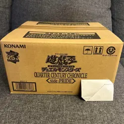 Yu-Gi-Oh! Quarter Century Chronicle side: PRIDE 1 Case 24Boxes Japanese Sealed - Image 1