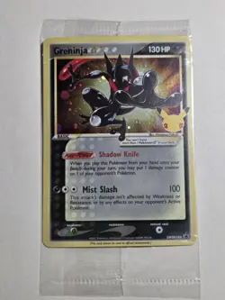 Greninja Gold Star SWSH144 Celebrations Black Star Promo Pokemon Sealed NM-Mint - Image 3