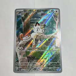 Pokemon Meowth Illustration Rare Holo Me02 Phantasmal Flames 106/094 English - Image 1