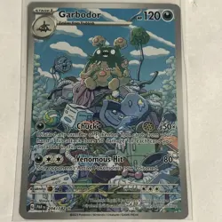 Pokemon TCG Garbodor #204/182 Sv04: Paradox Rift - Image 1