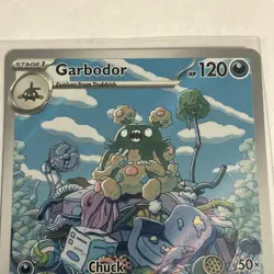 Pokemon TCG Garbodor #204/182 Sv04: Paradox Rift - Image 5