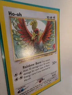 Pokemon TCG Ho-oh Neo Revelation 18/64 non holo Unlimited Rare NEAR MINT NM - Image 2