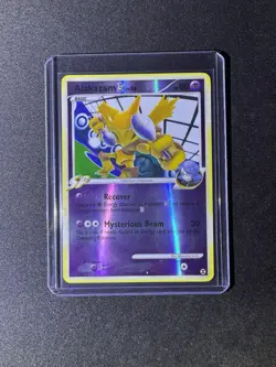 Pokemon TCG Alakazam 38/111 Rising Rivals Reverse Holo LP - Image 1