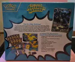 Pokemon Elite Trainer Box Mega Evolution Ascended Heroes Exclusive Booster Promo - Image 2
