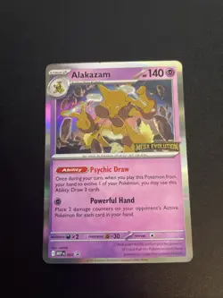 Alakazam - Promo Normal ME: Mega Evolution Promo 003 NM Pokemon TCG - Image 1