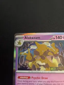 Alakazam - Promo Normal ME: Mega Evolution Promo 003 NM Pokemon TCG - Image 4