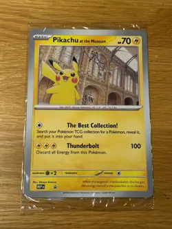 Pokemon x Natural History Museum Pikachu At The Museum Jumbo - Sealed - Image 1