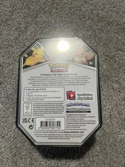 Pokemon SHSW V Powers Eevee Tin Factory Sealed - Image 3
