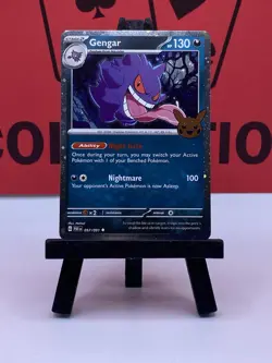 Gengar 057/091 Trick or Trade Uncommon Holo Stamped Pokemon TCG 2024 NM - Image 2