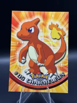 Charmeleon #05 - Pokemon Topps - Black Logo - Image 1