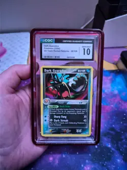 2004 Pokemon EX Team Rocket Returns Dark Gyarados #36 CGC 10 - Image 1