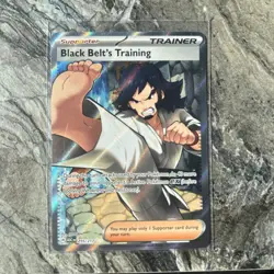 Black Belt’s Training 255/217 - Full Art Trainer Ascended Heroes- Pokemon TCG NM - Image 1