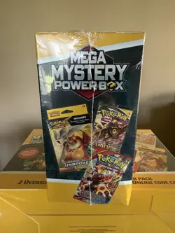 NEW! POKEMON 2025 MEGA MYSTERY POWER BOX MEIJER EXCLUSIVE - SEALED - Image 2