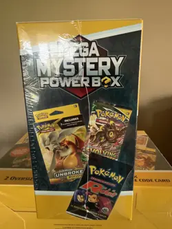 NEW! POKEMON 2025 MEGA MYSTERY POWER BOX MEIJER EXCLUSIVE - SEALED - Image 3