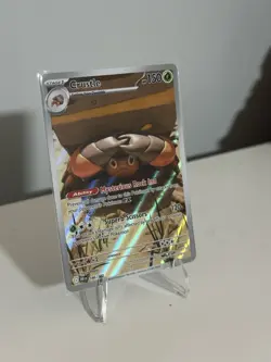 Pokemon TCG Crustle 186/182 Destined Rivals Illustration Card - Image 2